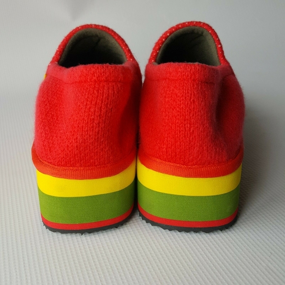 ZHENZEE-Sweater Platform Shoes/Slippers Sz M (8) - Picture 4 of 8